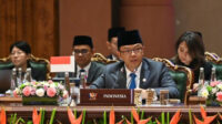 Menteri Luar Negeri RI Sugiono menyampaikan pandangan Indonesia dalam forum Dewan Keamanan PBB di Markas Besar PBB, New York