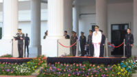 Gubernur Banten Andra Soni memimpin upacara peringatan Hari Lahir Pancasila 2026 di Lapangan KP3B, Kota Serang