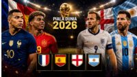 Empat tim memastikan tiket semifinal Piala Dunia 2026 Empat tim memastikan tiket semifinal Piala Dunia 2026