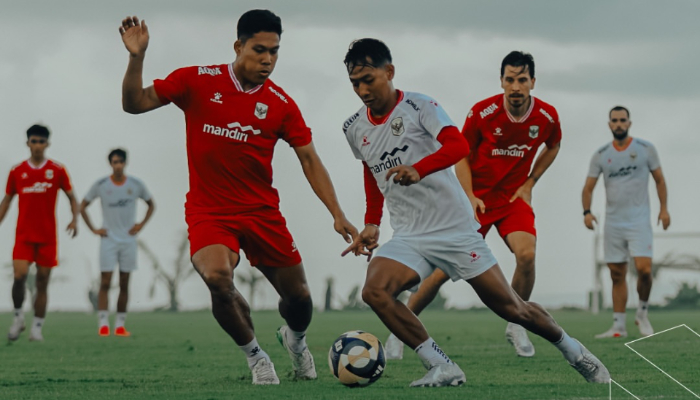 Suasana latihan Timnas Indonesia jelang Piala AFF 2026