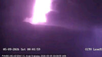 Gunung Anak Krakatau kembali mengalami erupsi