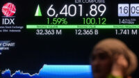 Ilustrasi IHSG menguat (Foto: IDX)