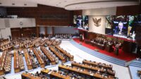 Suasana pengesahan RUU Pengaturan Reforma Agraria (Foto: Humas Protokol Kementerian ATR/BPN)